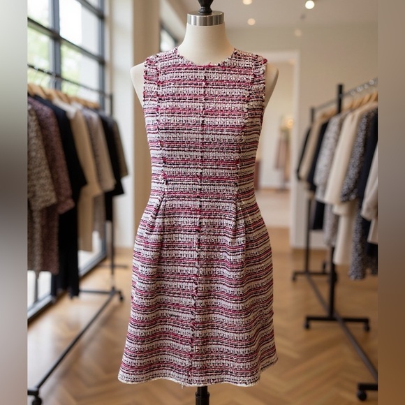 Rebecca Taylor classic tweed style dress in excellent condition - Picture 2 of 15